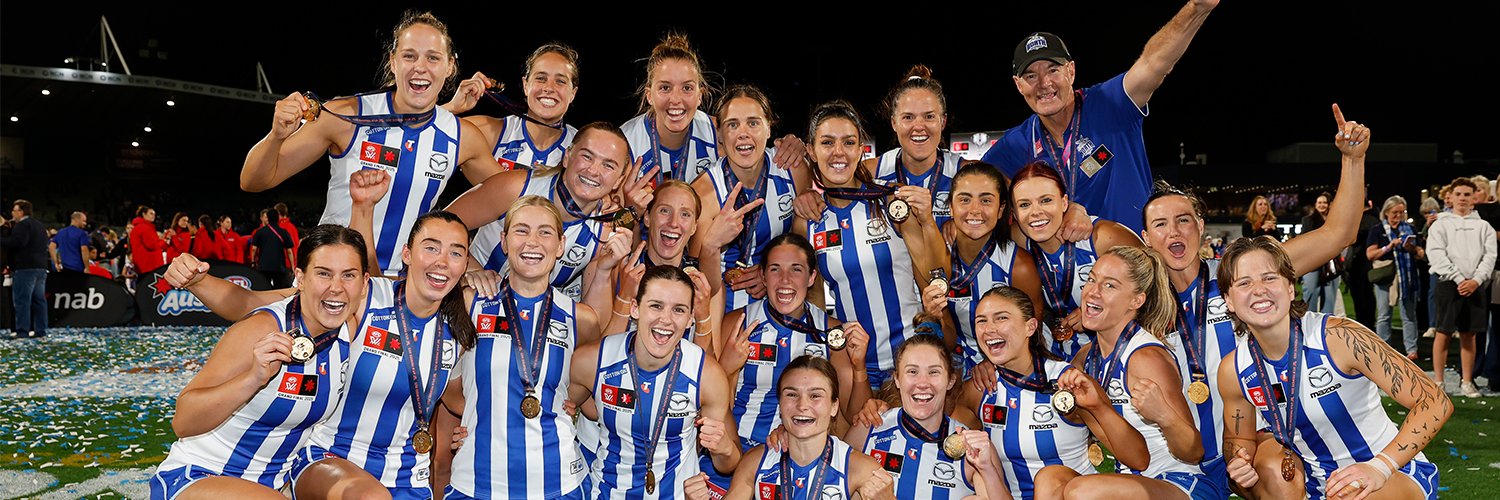 North Melbourne Women's banner