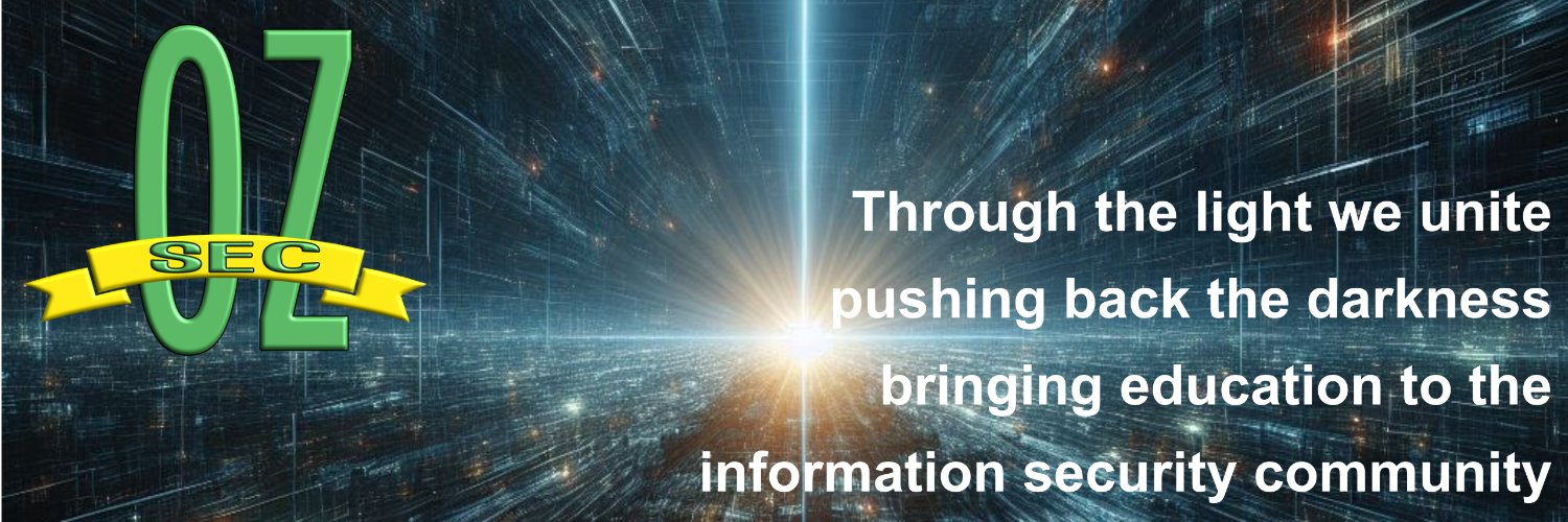 OzSec Conference banner