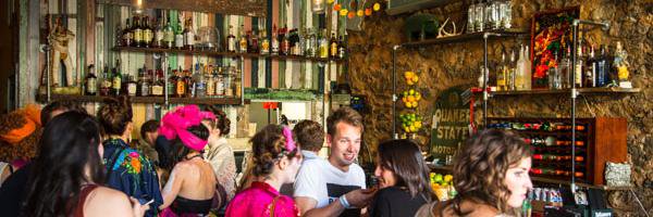 The World Famous banner