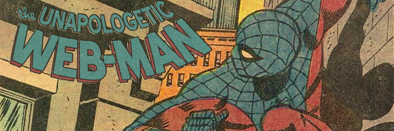 SHHH! WEB-MAN banner