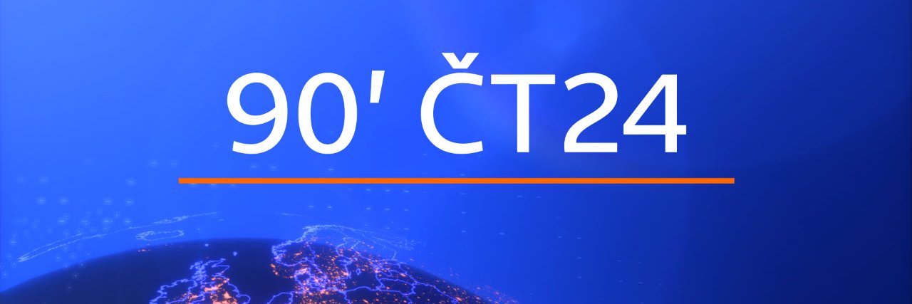 90' ČT24 banner
