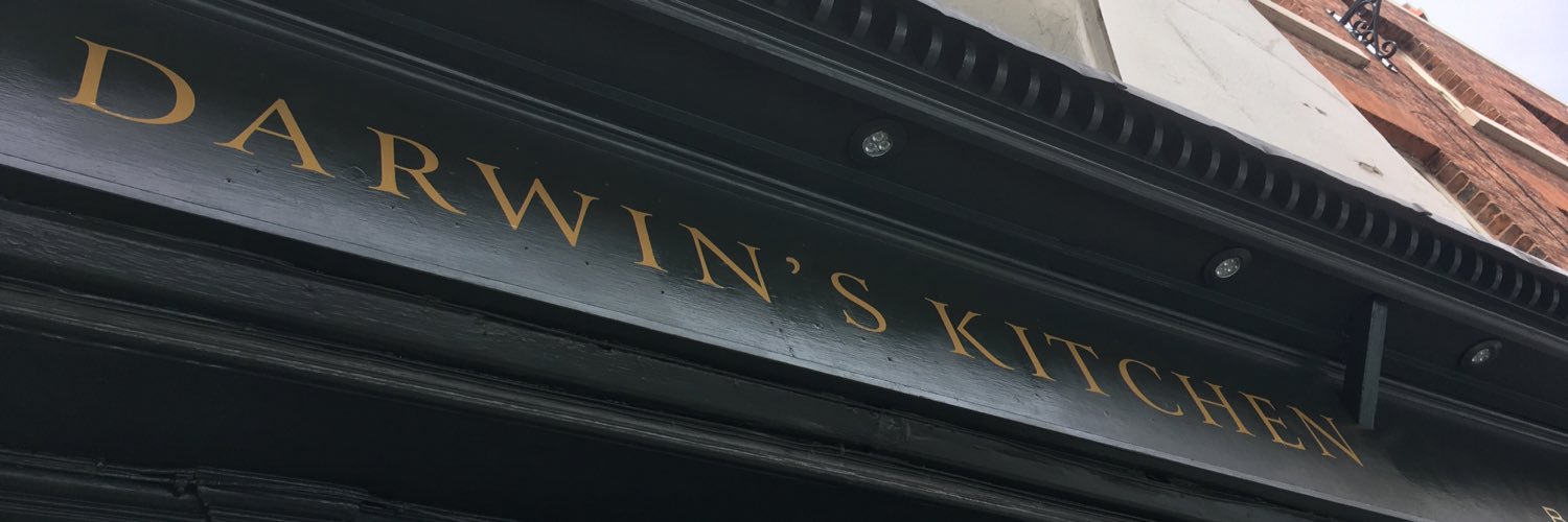 Darwin’s kitchen banner