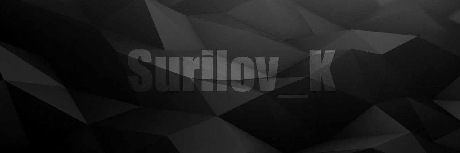 Surilov_K's profile banner image