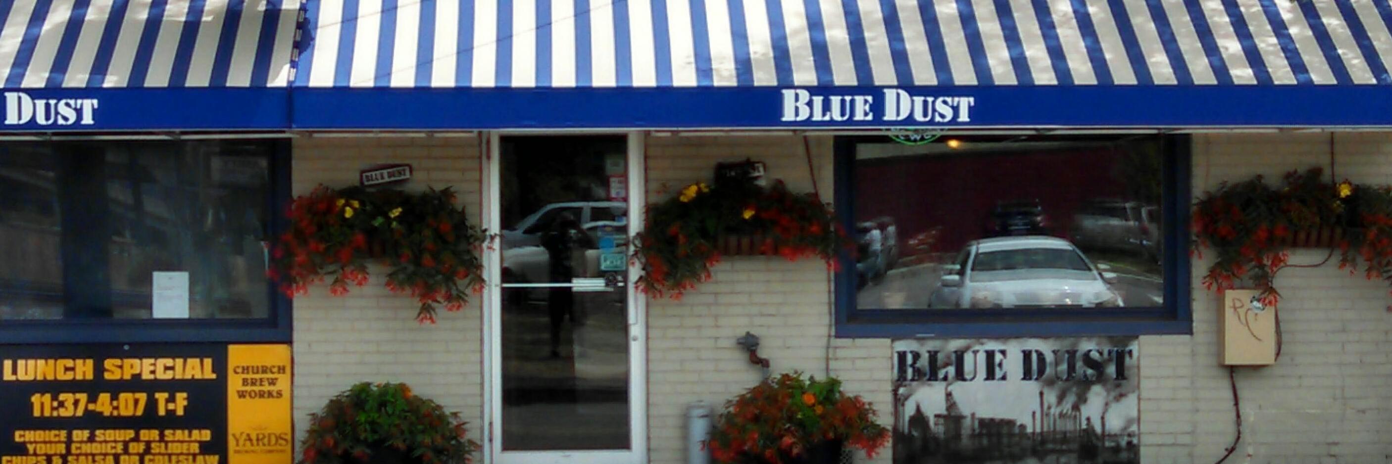Blue Dust banner