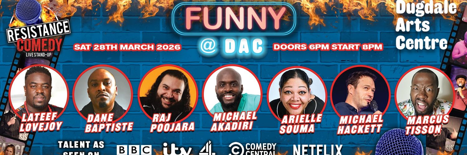Resistance Comedy UK - Live Stand Up banner