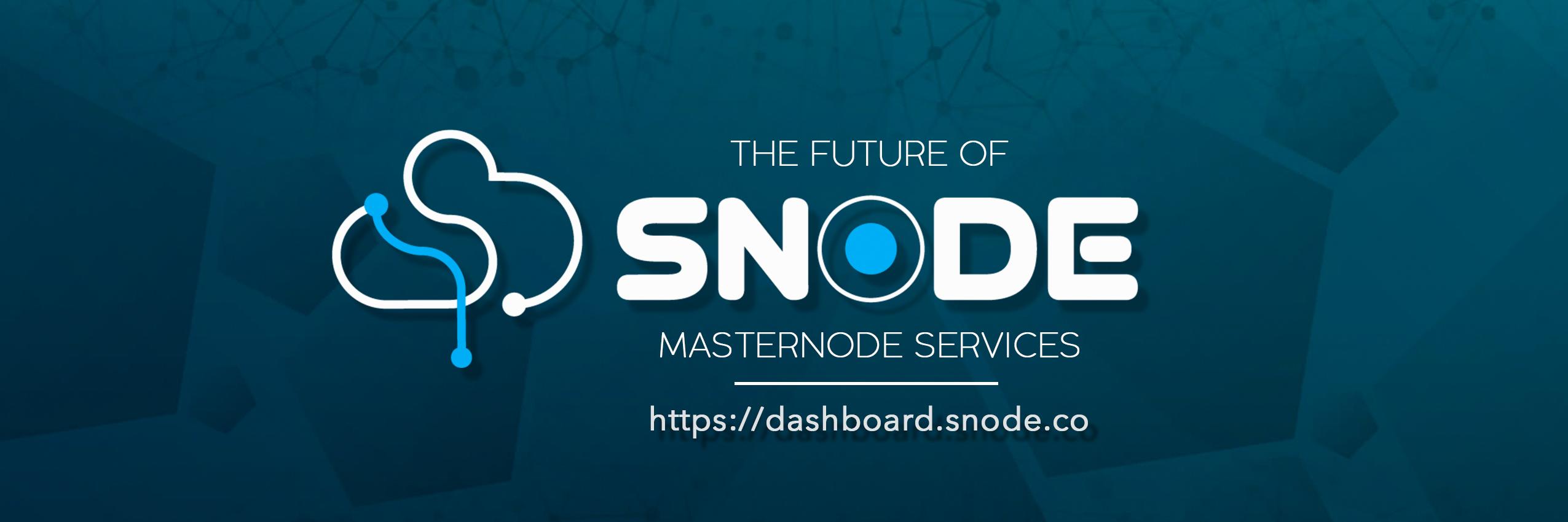 Snode.co banner