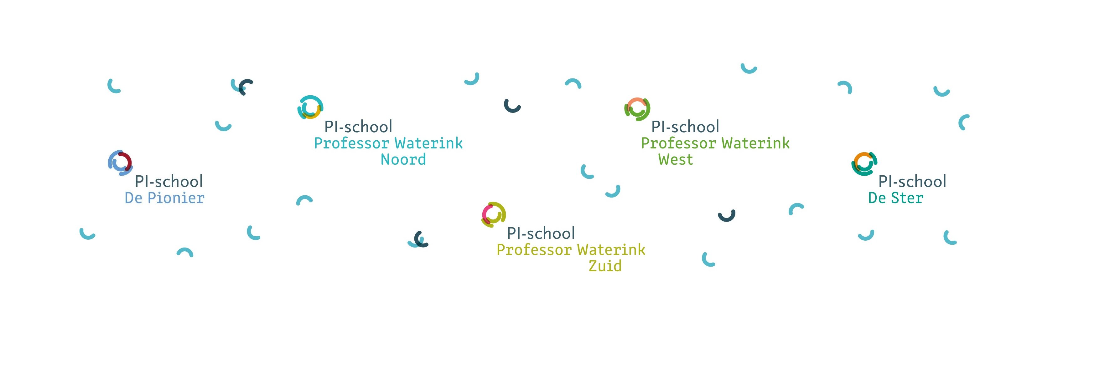 de PI-scholen banner
