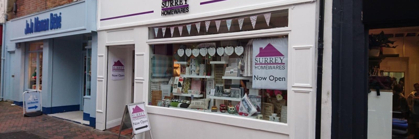 Surrey Home and Gifts Guildford banner