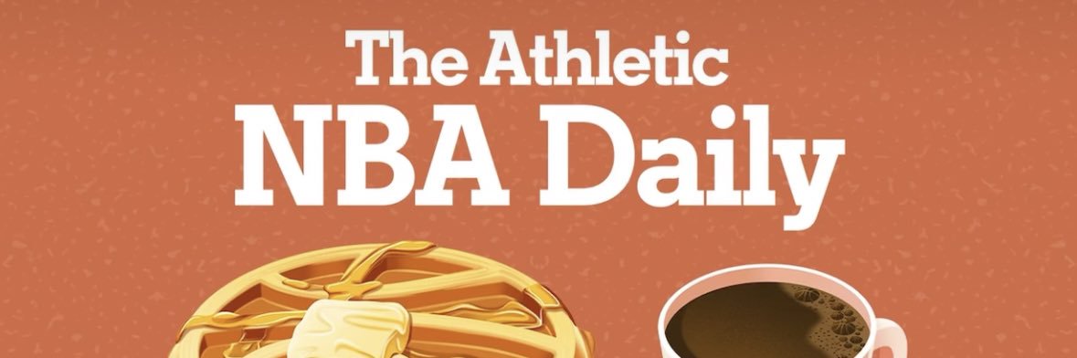 The Athletic NBA Daily's banner