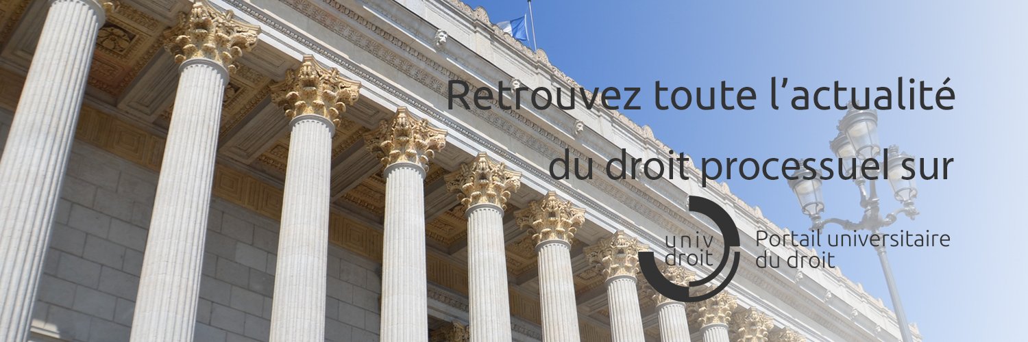 DroitProcessuel's profile banner image