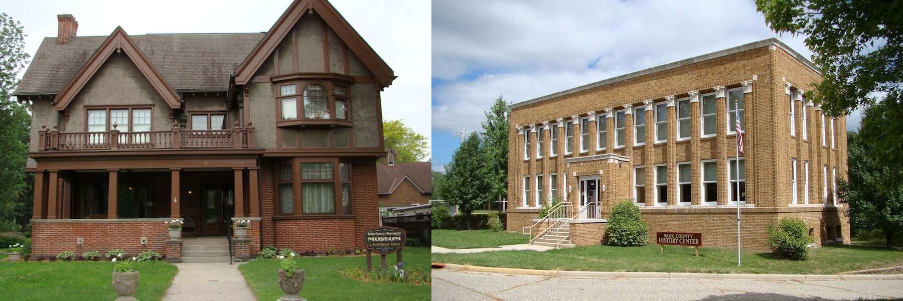 Sauk County Historical Society banner