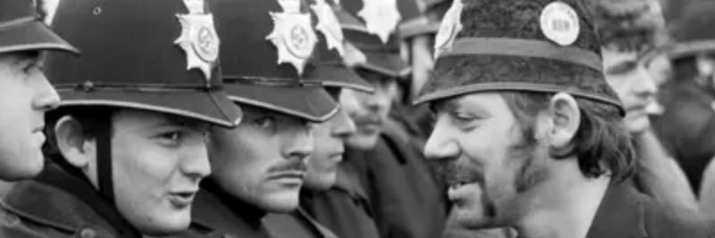 Orgreave Justice's banner
