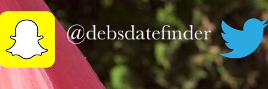 DebsDateFinder's profile banner image