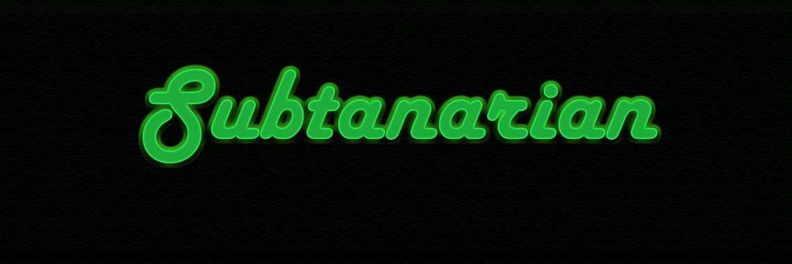 Subtanarian's profile banner image