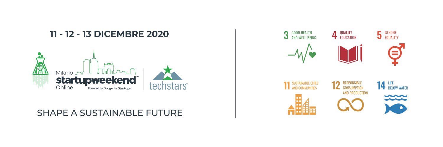 Startup Weekend Milano banner