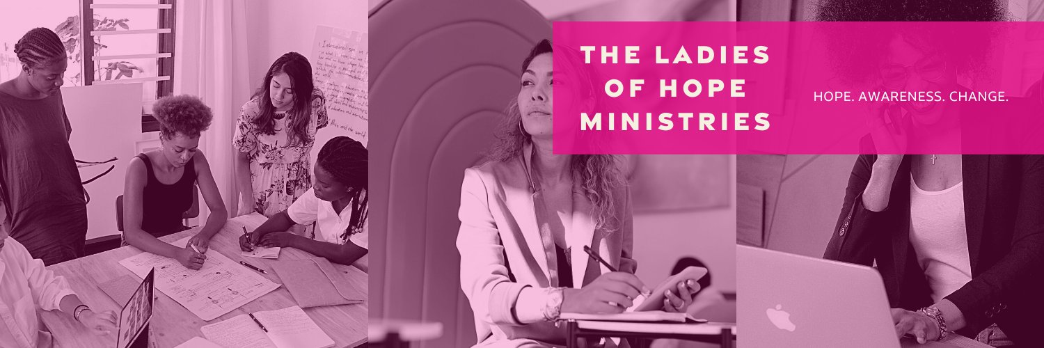 The Ladies of Hope Ministries banner