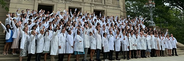 CWRU School of Medicine's banner