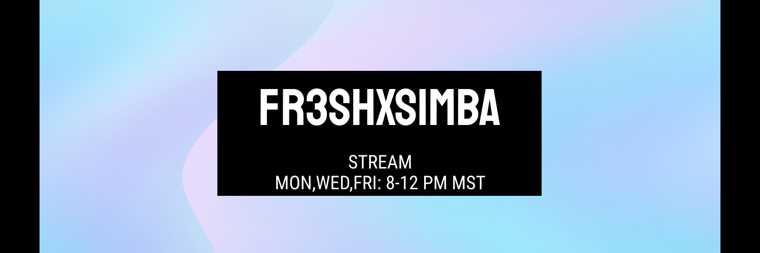 FR3SHxSIMBA's profile banner image