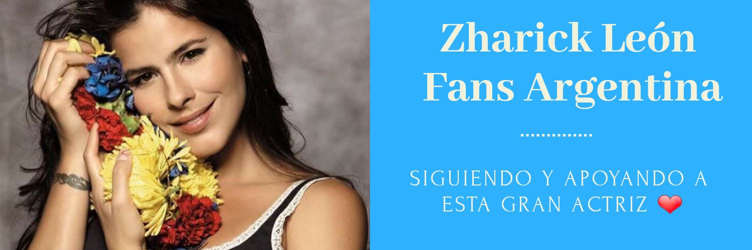 Zharick León Fans_Argentina🇦🇷 banner