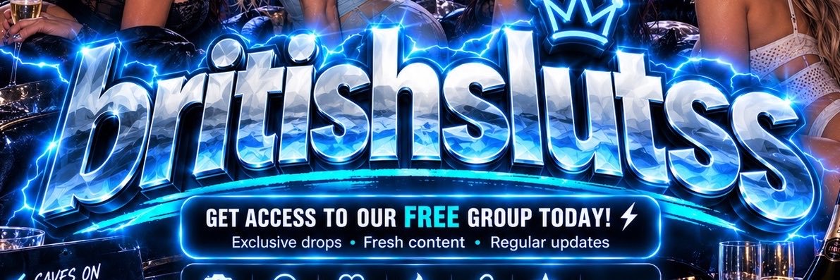britishslutsss's profile banner image