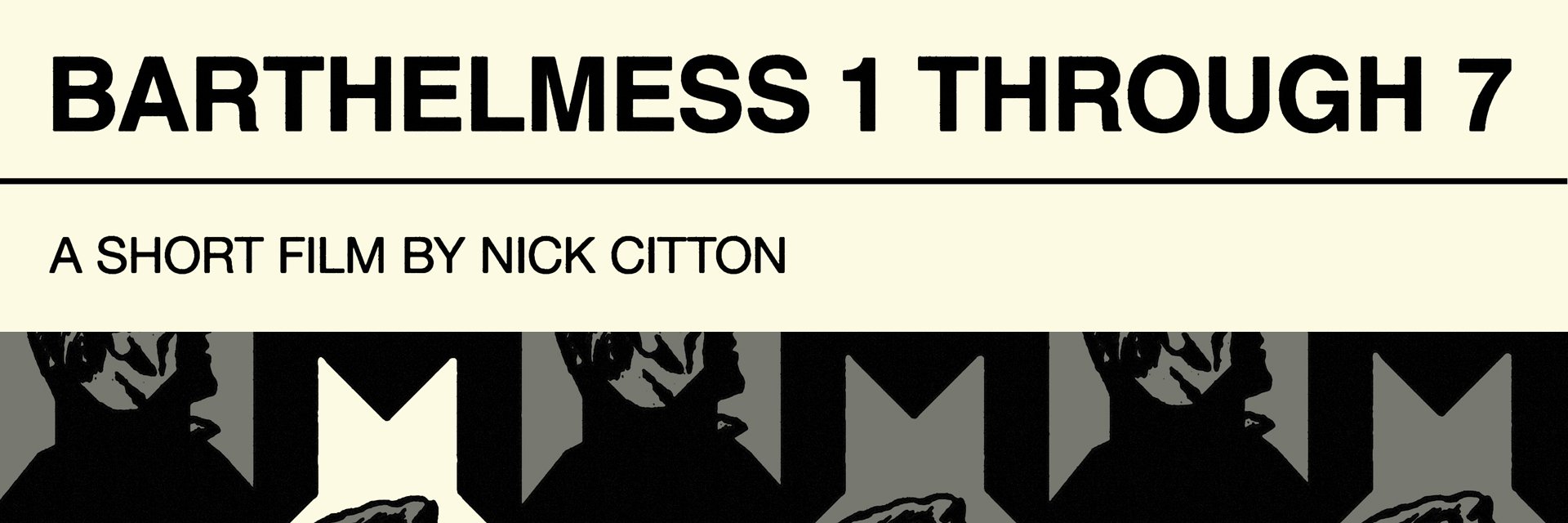 Barthelmess 1 Through 7 banner