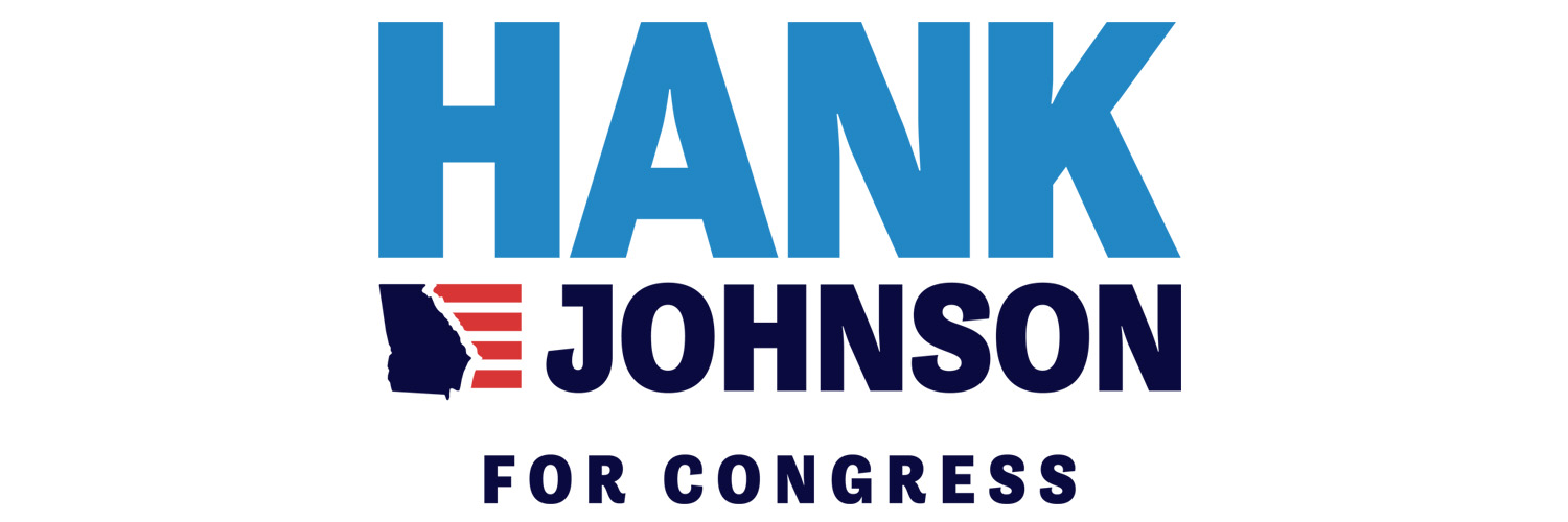 Hank Johnson banner