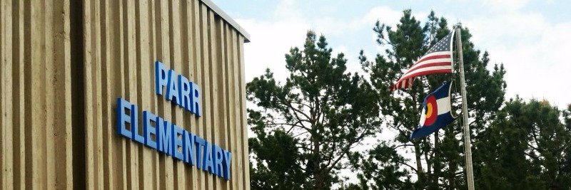 Parr Elementary banner