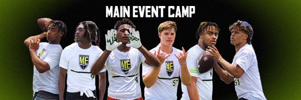 The MAIN EVENT CAMP Profile Banner