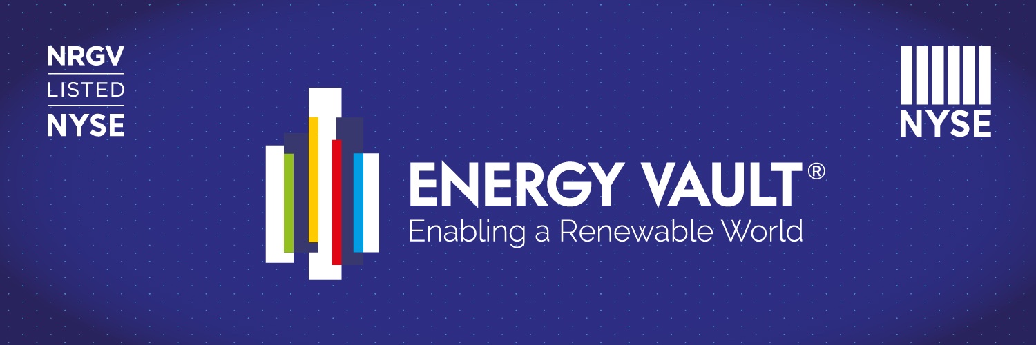 Energy Vault's banner