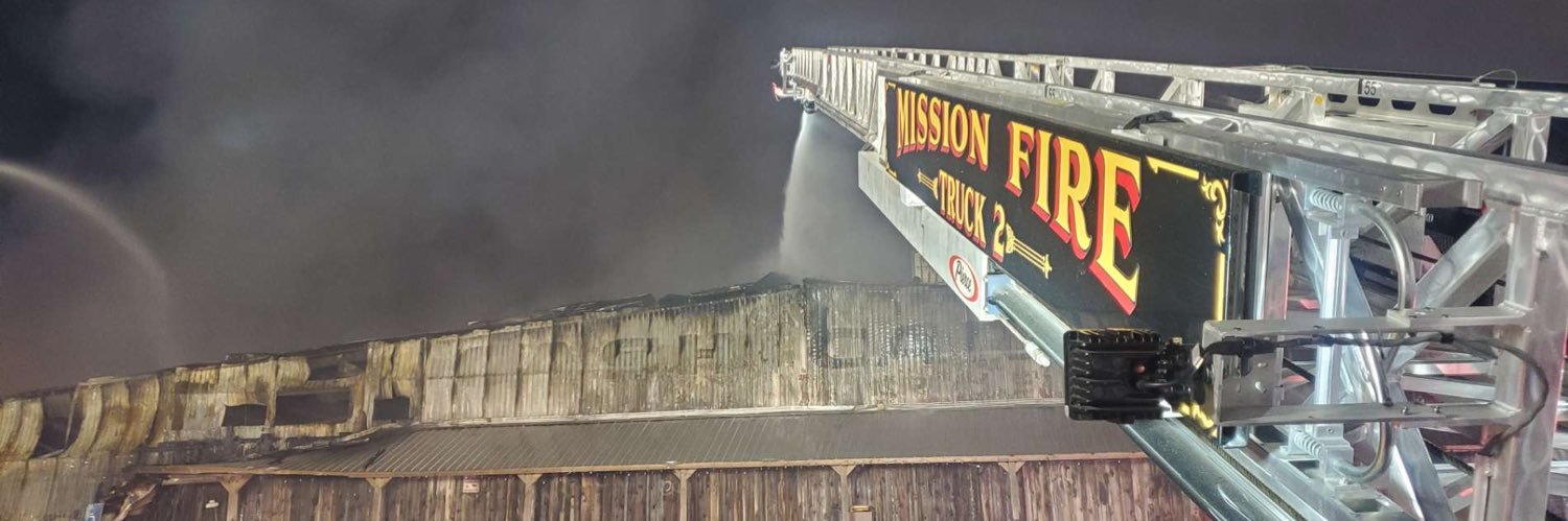 Mission Fire Fighters Association banner