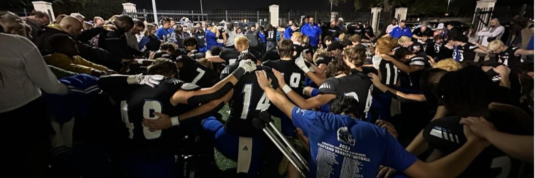 Houston Christian High School Football banner