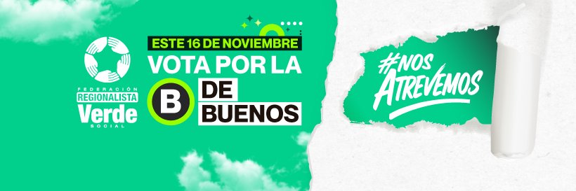 Federacion Regionalista Verde Social banner