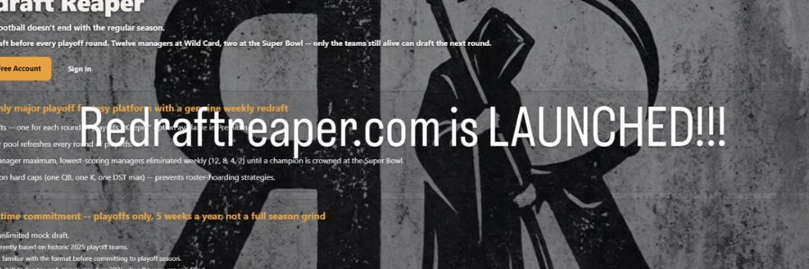 redraftreaper's profile banner image