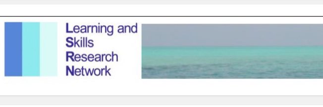 Learning and Skills Research Network banner