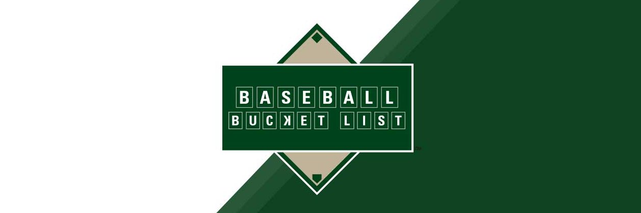 Baseball Bucket List banner