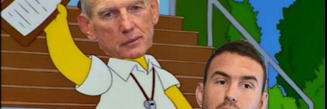 Simpsons Related NRL Memes banner