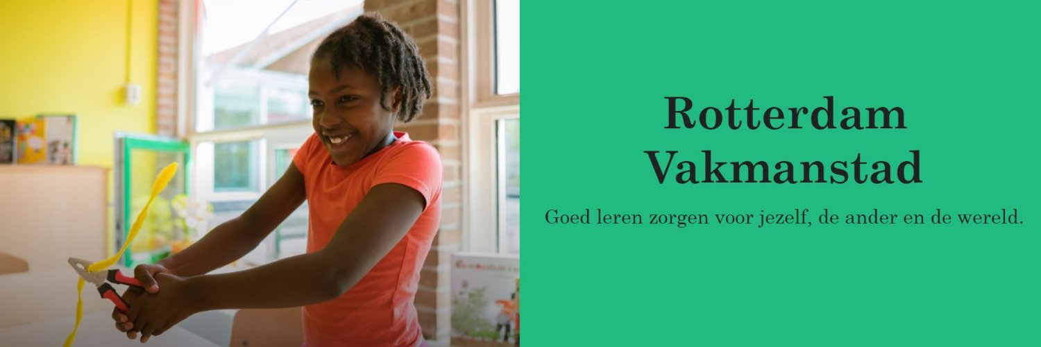 Rotterdam Vakmanstad banner