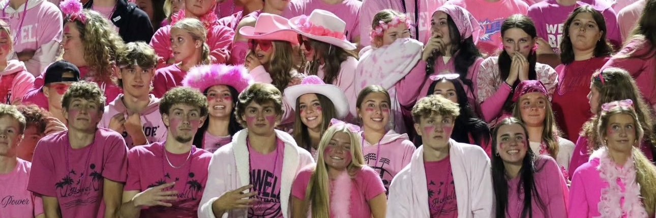 HHS Student Section banner