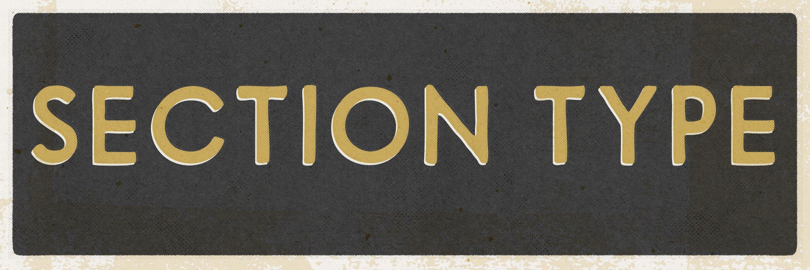 SectionType's profile banner image