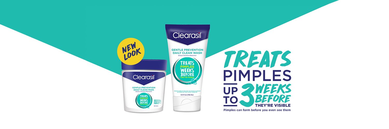 Clearasil banner