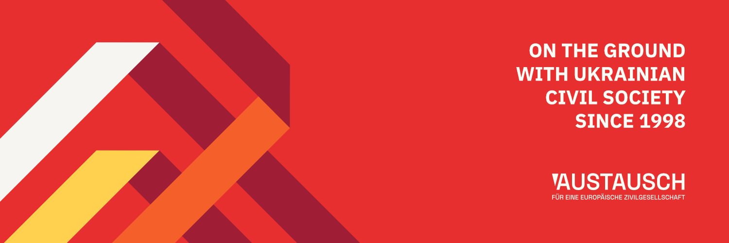 Austausch - For a European civil society banner