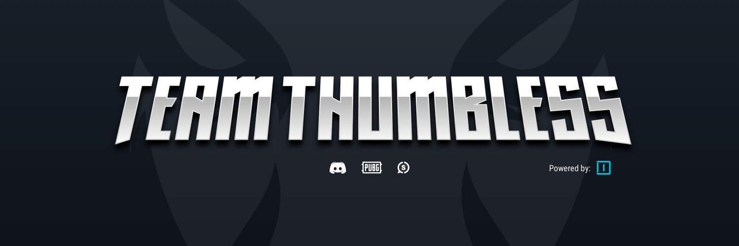 Team Thumbless banner