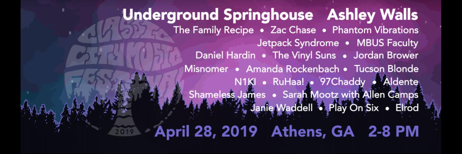 Classic City Music Festival banner