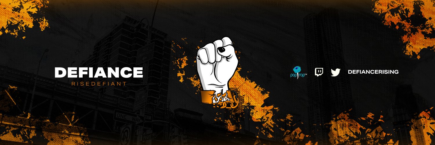 Defiance banner