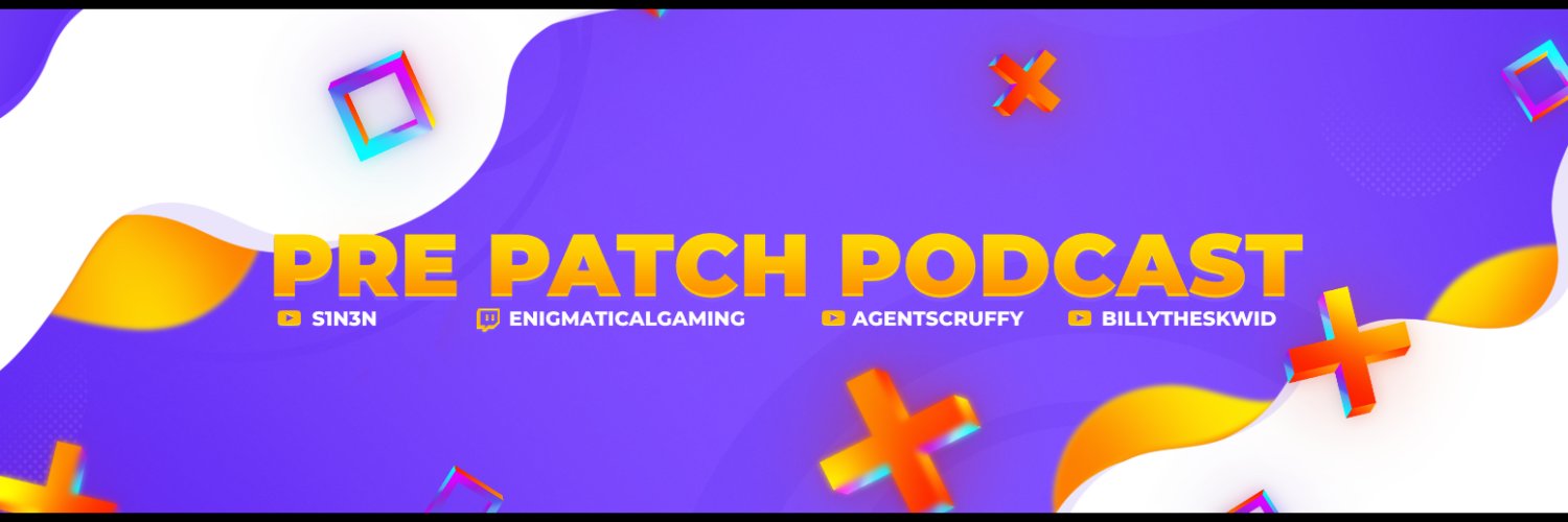 Pre Patch Podcast banner
