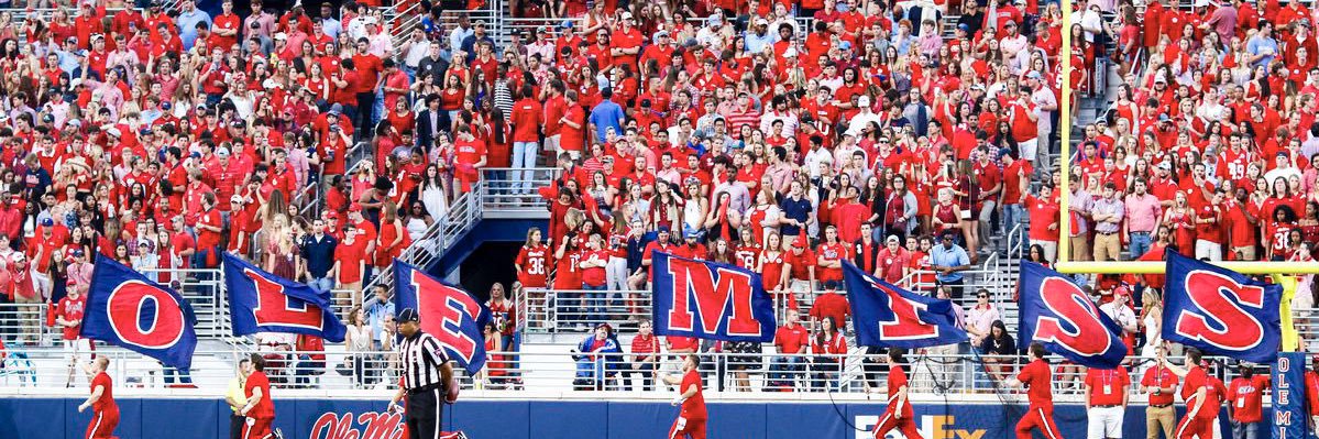 Everything Ole Miss's banner