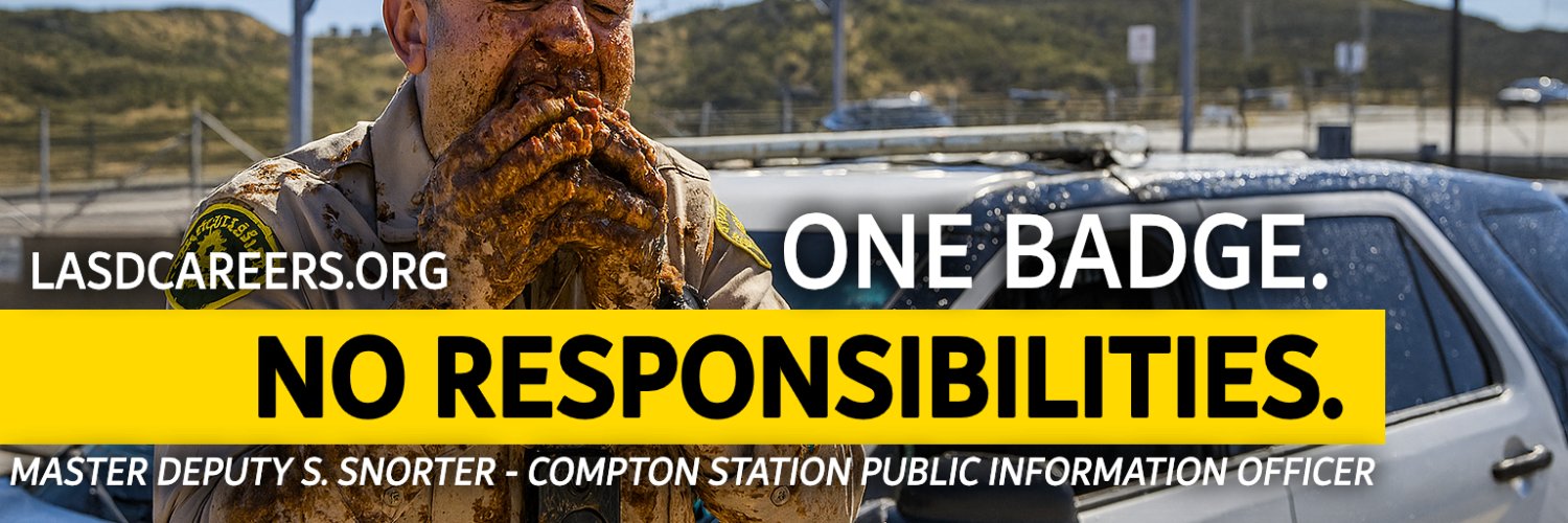 Los Angeles County Sheriff's Department banner