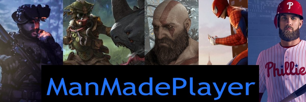 ManMadePlayer banner