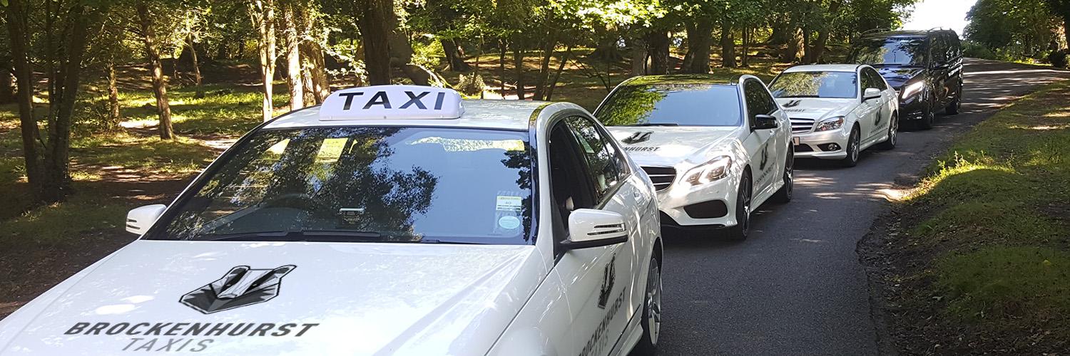 Brockenhurst Taxis banner