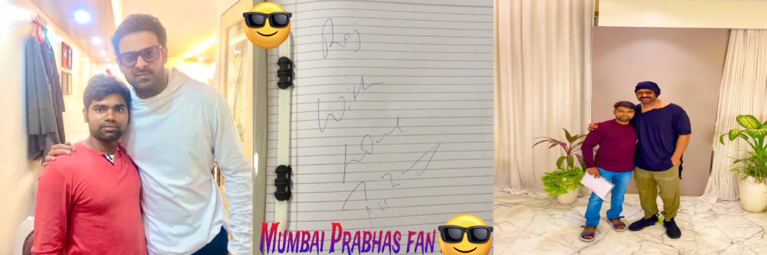 Mumbai Prabhas Fans banner